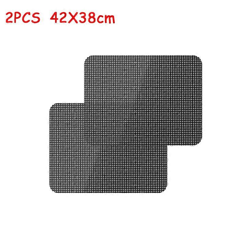 2Pcs Car Sunshade Stickers static Electrostatic Window Sun-shading Stickers Sun Block Car Rear Windows Side Blocks Cover Film