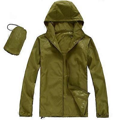 DIMUSI Men's Brand Quick Dry Skin Coat Sunscreen Waterproof UV Women thin Army Outwear Ultra-Light Windbreake Jacket 3XLYA105