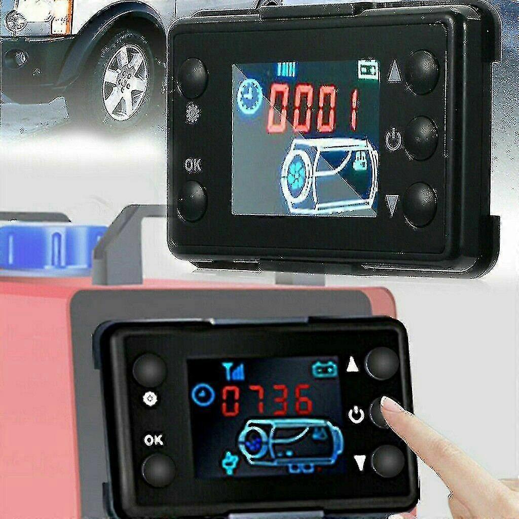 Car Air Diesel Heater Lcd Switch Parking Controller + 4 Button Remote Control