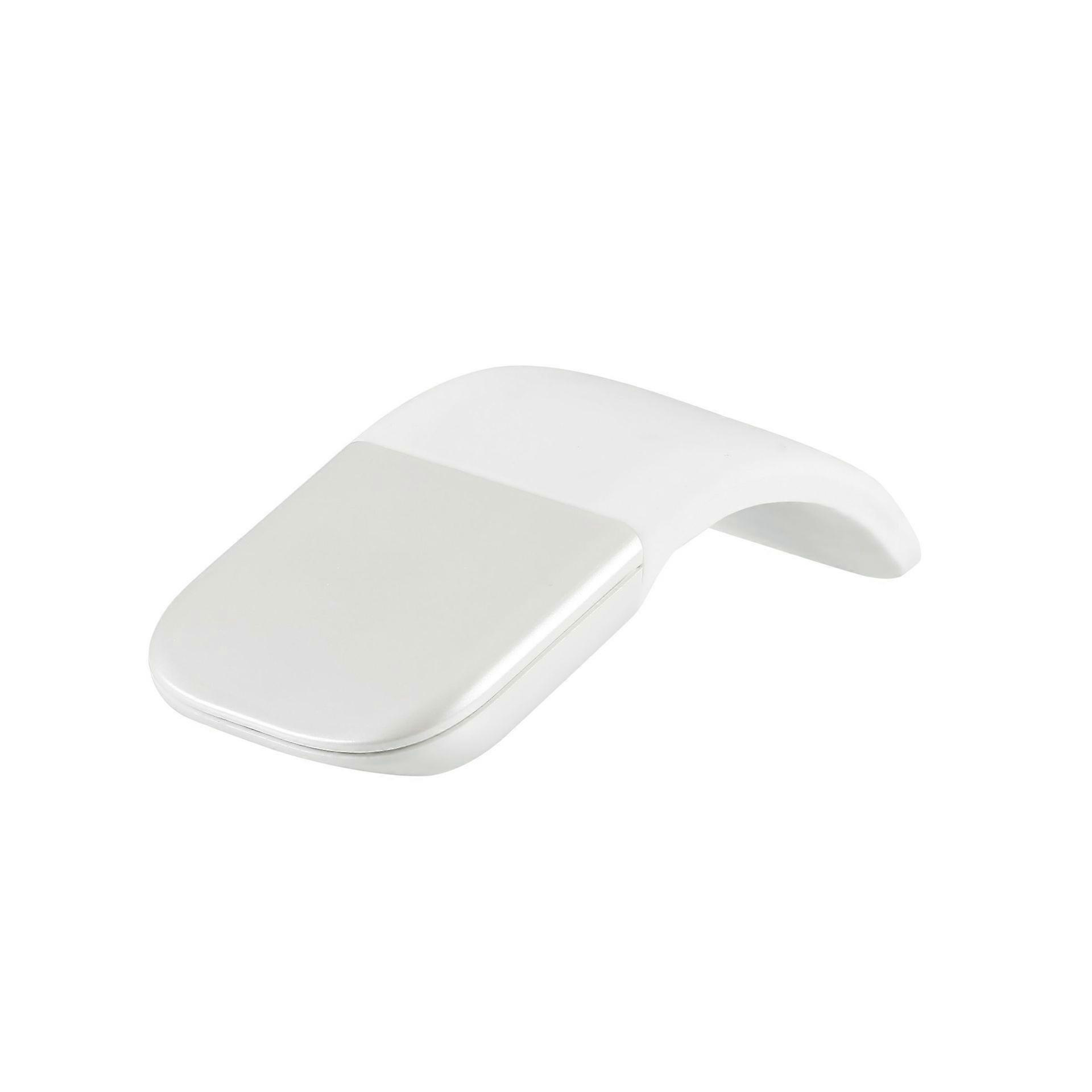 Bluetooth Arc Touch Mouse,Wireless Foldable Mouse Without Receiver,for Notebook Laptop Tablet(White)