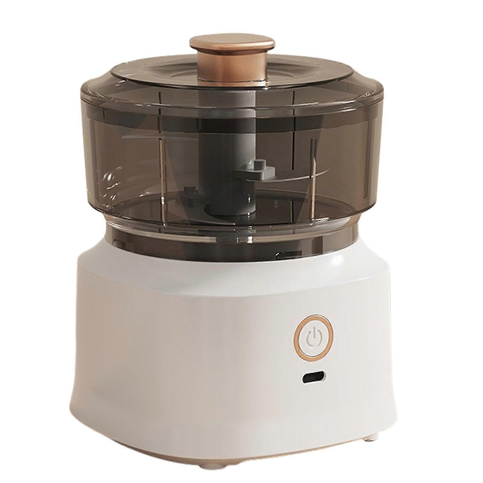 Electric Garlic Chopper Portable Mini Food Processor Wireless Vegetable Masher With Usb Charging Garlic Masher Mincer For Onions Meat Spices, Mini Foo