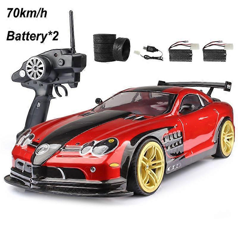 1:10 RC Auto Giocattolo 70 km / h Ad Alta Velocità Drift Auto Da Corsa Telecomando Veicolo 4WD GTR Auto Sportiva Giocattoli per Bambini Ragazzo Regalo di Compleanno