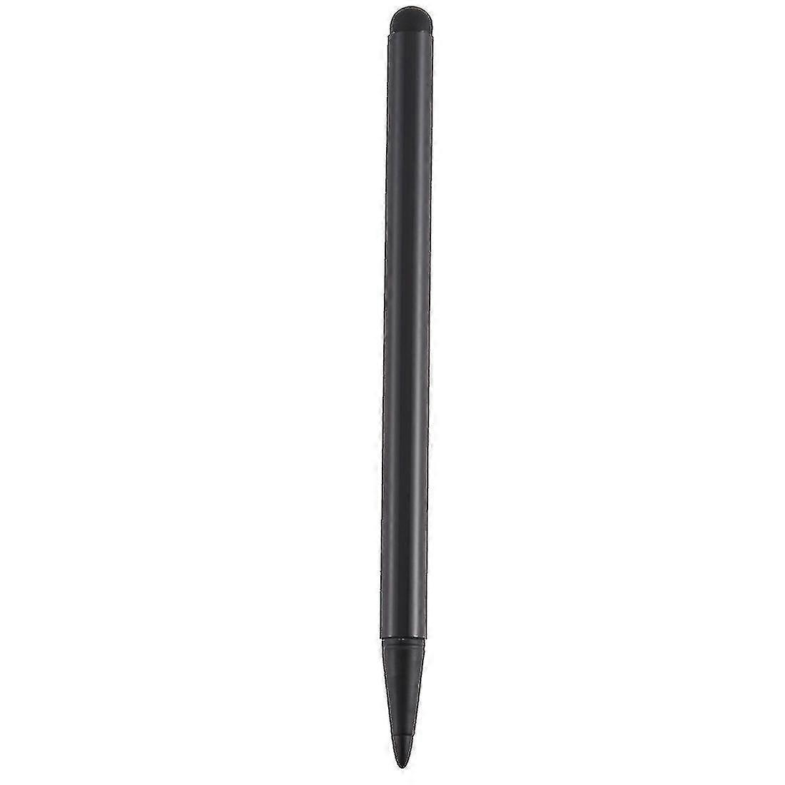 Resistive Capacitive Touch Screen Precision Touch Double Tip Stylus Pen Black