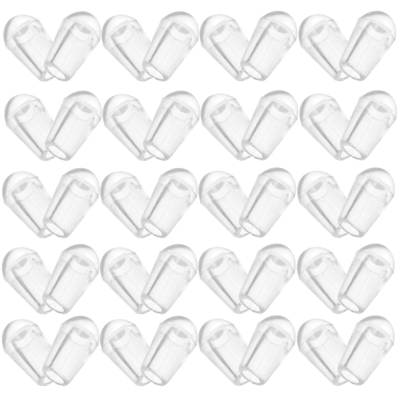 200Pcs Professional Dishwasher Tip Covers Compact Dishwasher Rack Caps Small Round End Caps