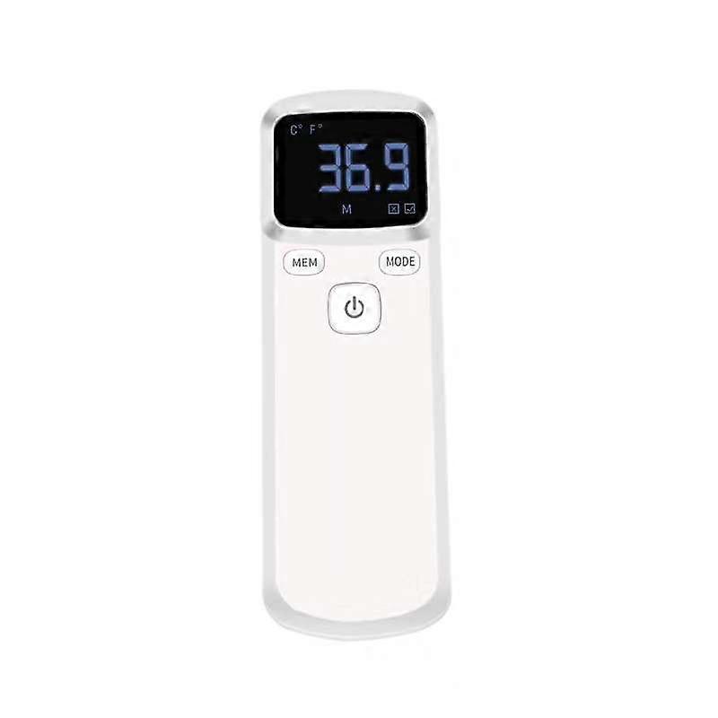 Lcd Digital Non-Contact Ir Infrared Thermometer Forehead Body Temperature Tool(1Pcs,White)