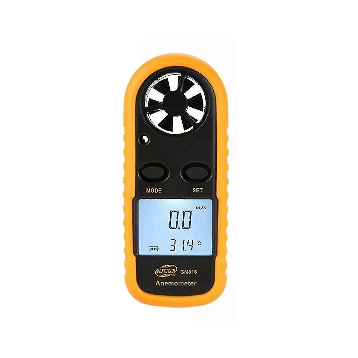 Digital Anemometer Anemometer Gm816 Wind Speed Measuring Instrument Wind Power Level Anemometer