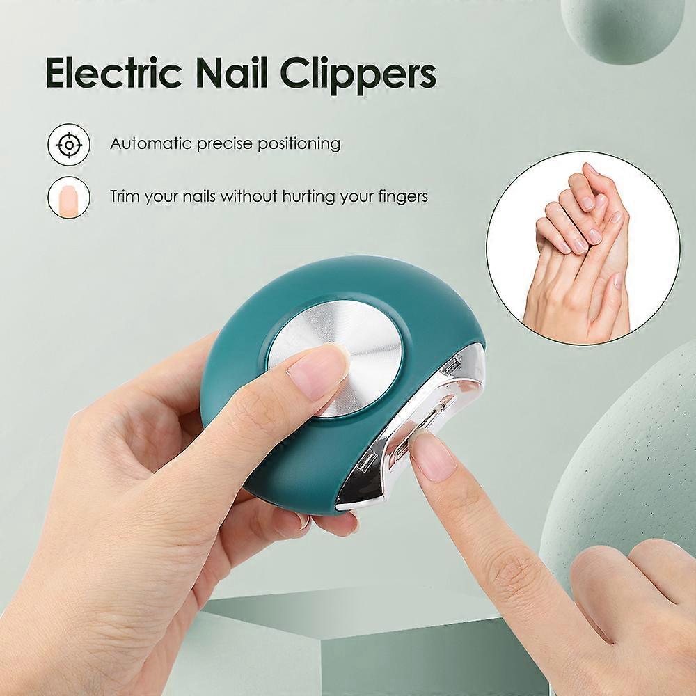Automatic Electric Nail Clipper Nail Polisher Set