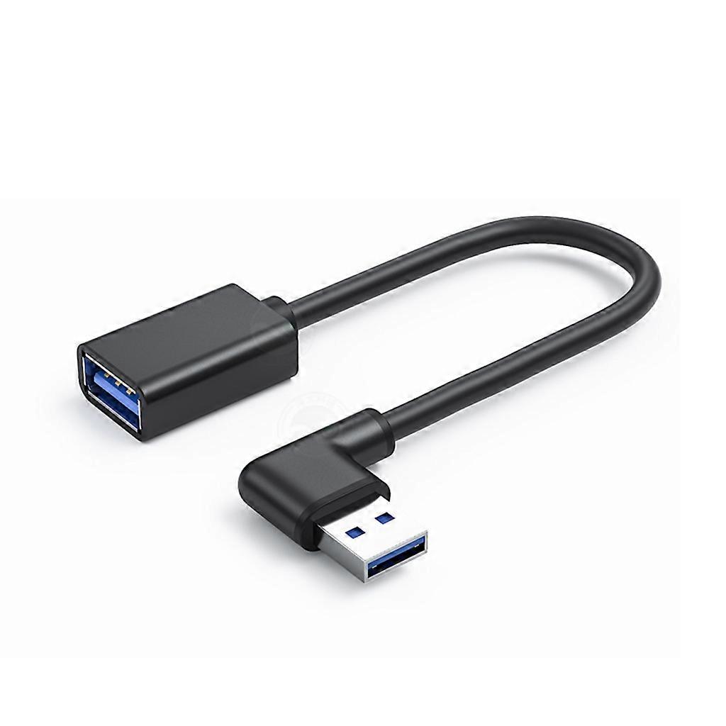 10/30/50/100/200cm USB 3.0 Extender Cable Right/Left Bent Data Line for Printer