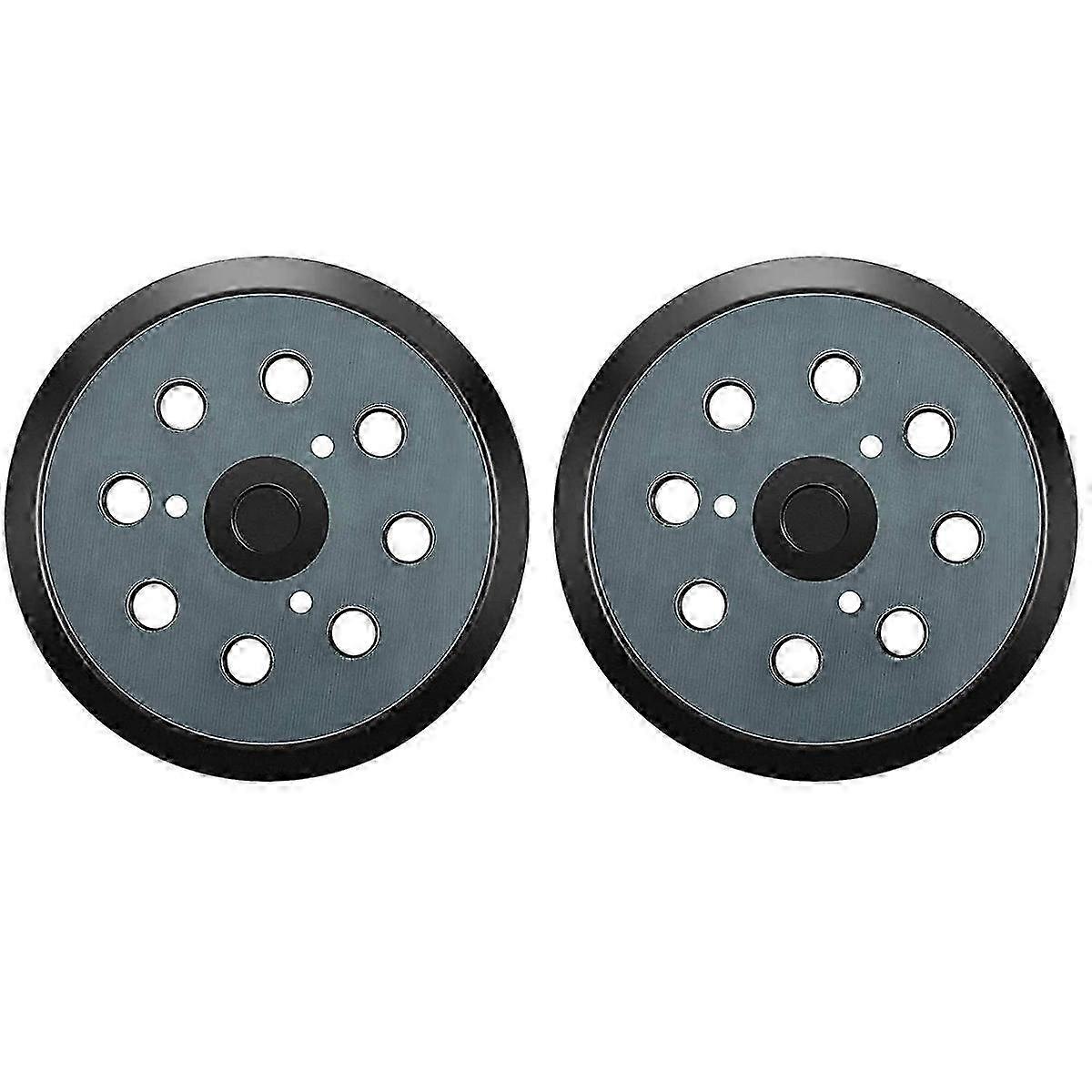 2Pcs Replacement Sander Base Pads Round Hook and Loop Backing Pad Orbital Sander Replacement Pad 12
