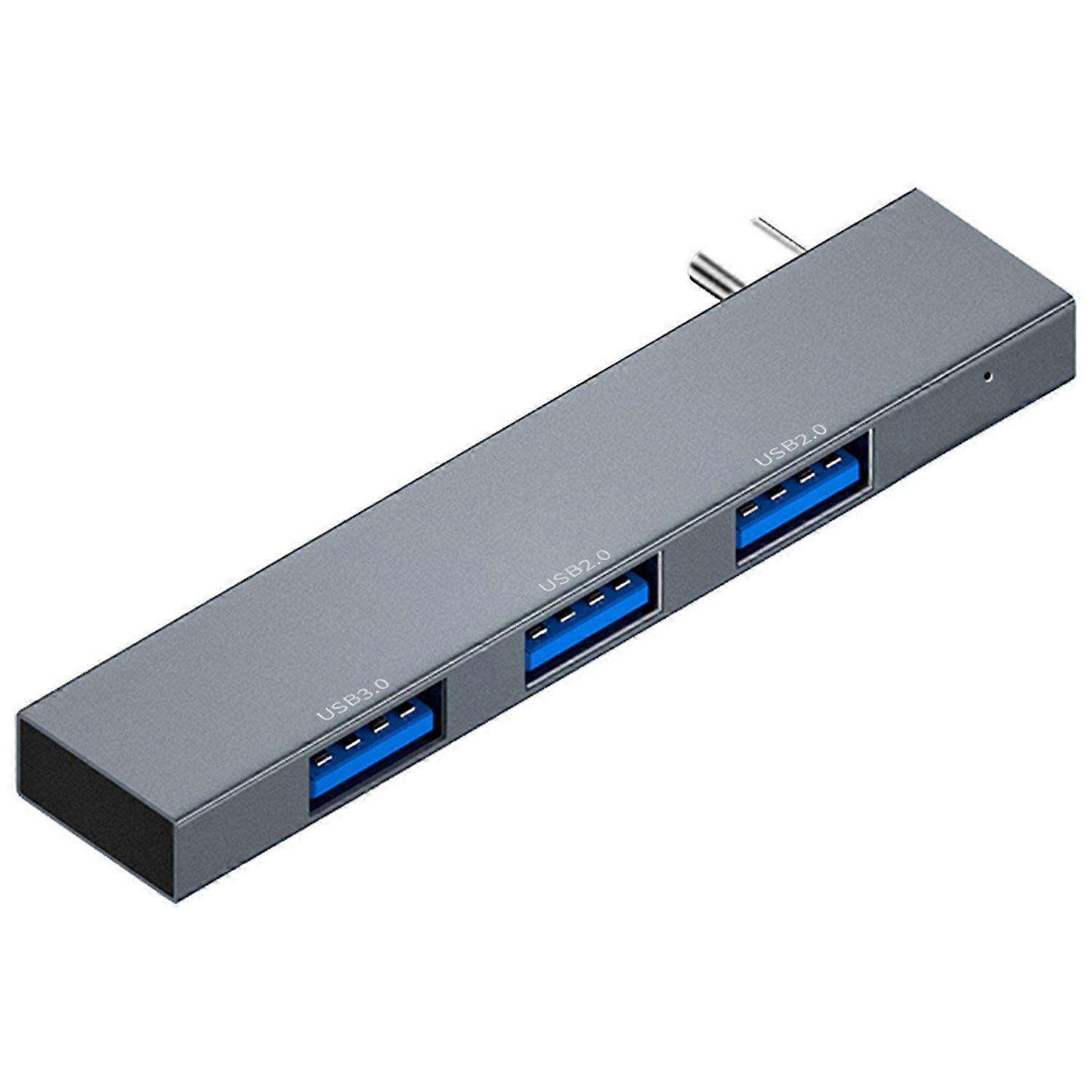 Computer Hub Matte Surface Plug Play Fast Heat Dissipation Stable Output 5.0Gbps Data Transfer with