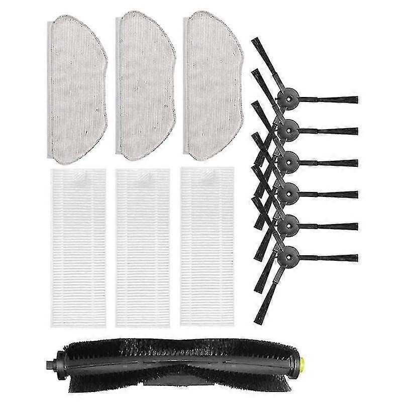 13pcs Replacement Parts Main Side Brush Mop Cloth Hepa Filter