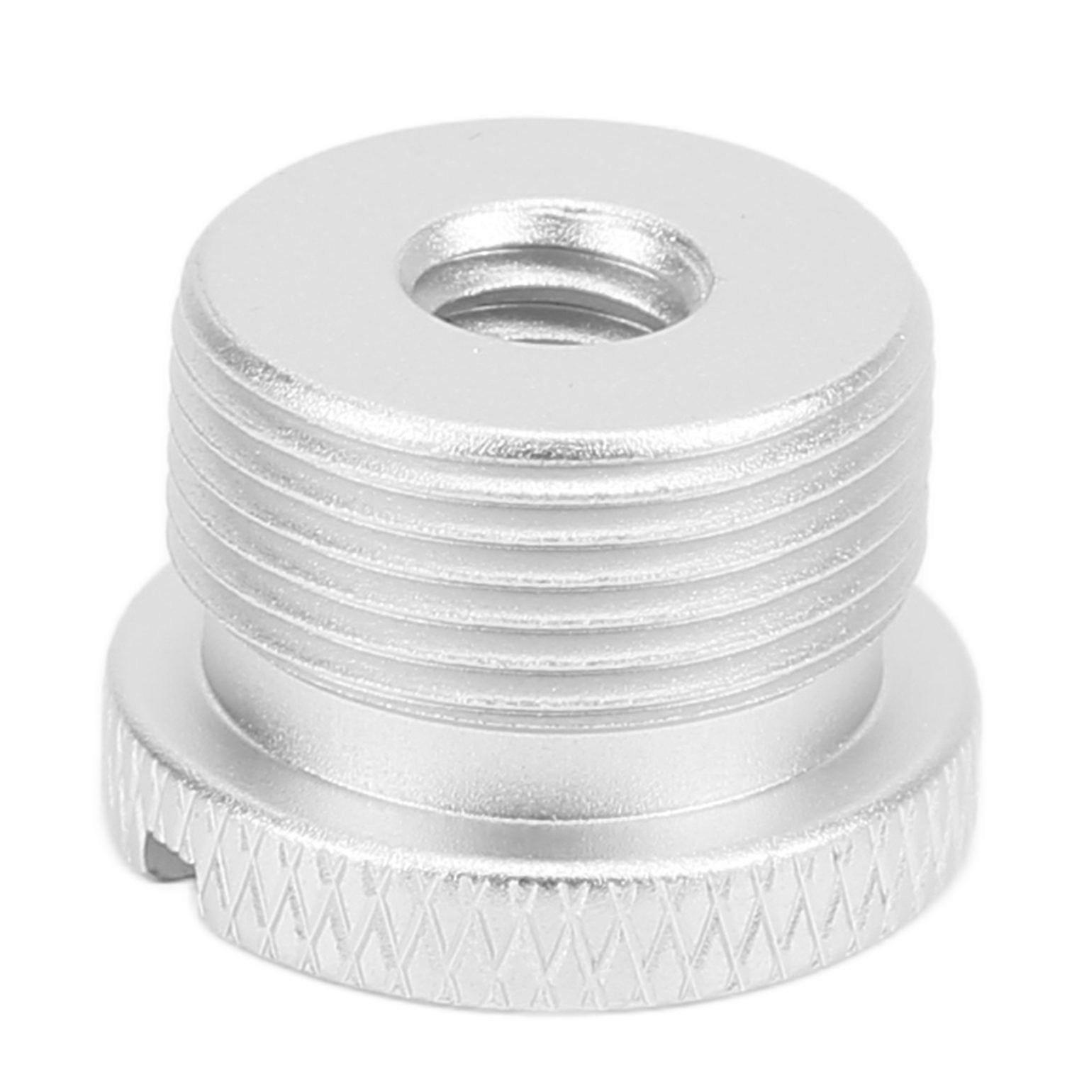1/4 Inch Mic Screw Adapter - Universal Mic Stand Thread Adapter for Secure Microphone Mounting