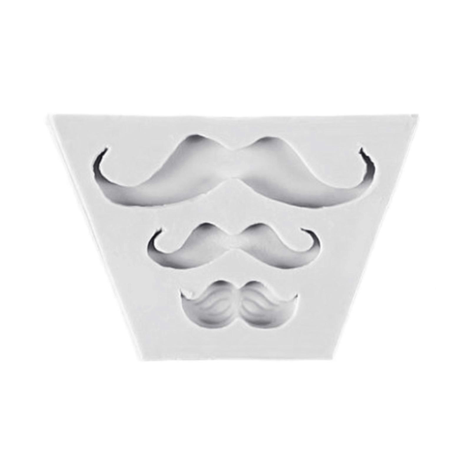 Bowtie Mustache Silicone Molds Baking Tool Fondant Cake Decorating Molds for Making Chocolate, Candy, Candle, Soap