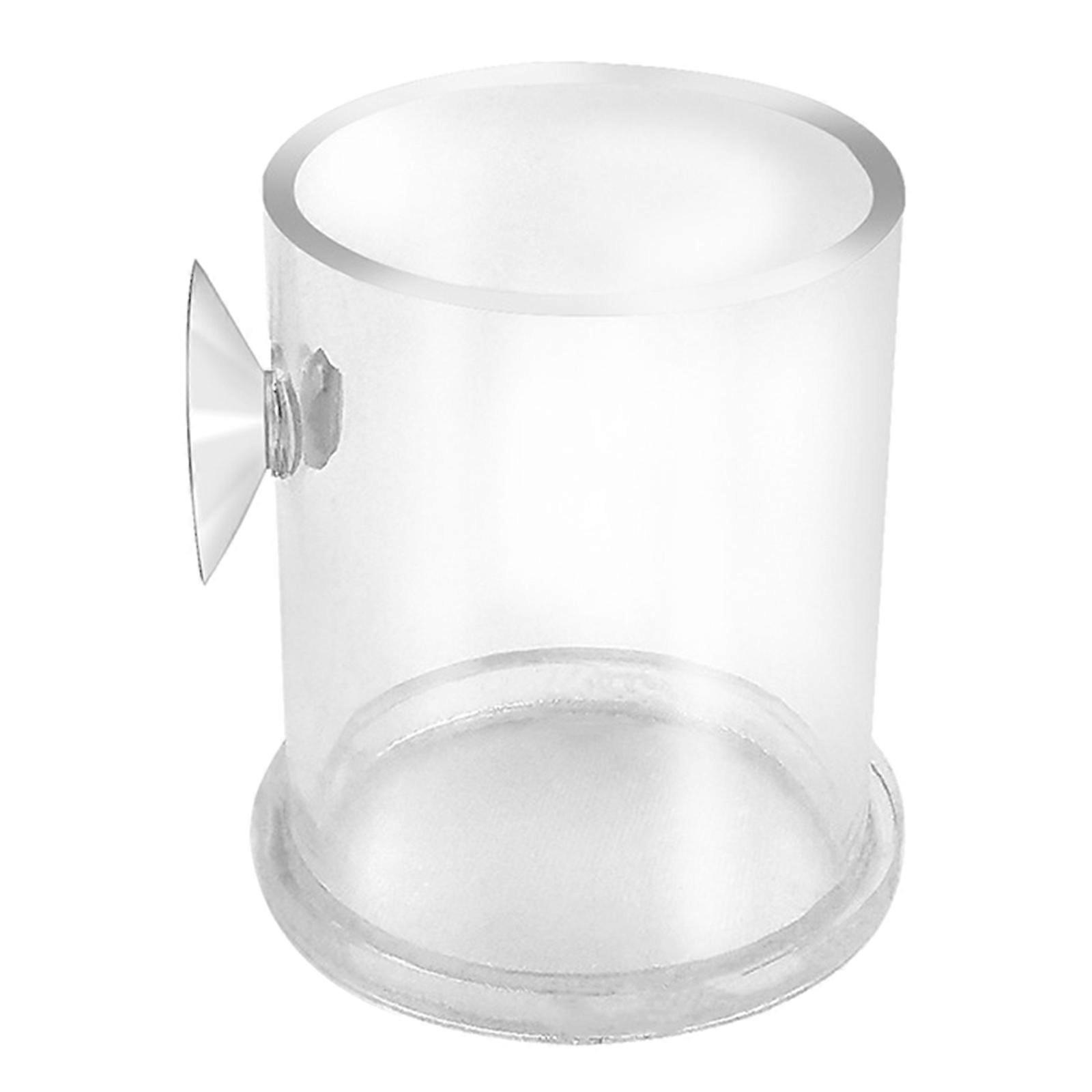 Small Fish Feeder Automatic Aquarium Brine Shrimp Eggs Feeder with Suction-Cup Hatchery Breeding Fish Tank Accessory L