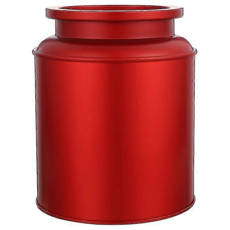 1pcs Tinplate Tea Jar For Tea House Storage