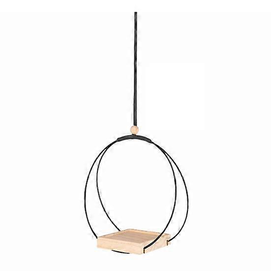 Supporto per piante sospese Supporto per vasi da fiori multiuso con base in legno Portapiante salvaspazio per interni