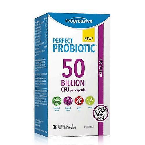 Progressive Progressive Perfect Probiotic Adult 50+ 50B, 30 Count (Pack of 2)