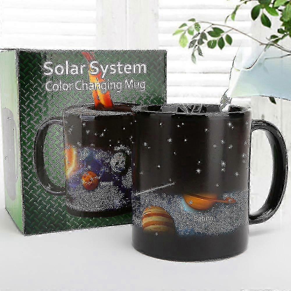 Heat Changing Mug Color Changing Cup Galaxy Magic Coffee Mug