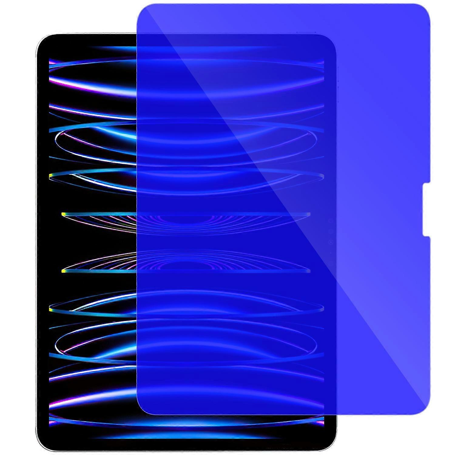 For iPad Pro 11 (2024) Tempered Glass Screen Protector Blue Light Blocking Screen Film