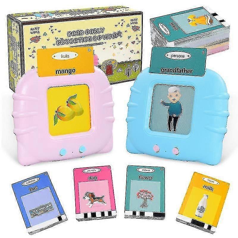 キッズオーディオ電子カードブックコグニティブトーキングフラッシュカード早期教育英語の単語Tを学ぶ