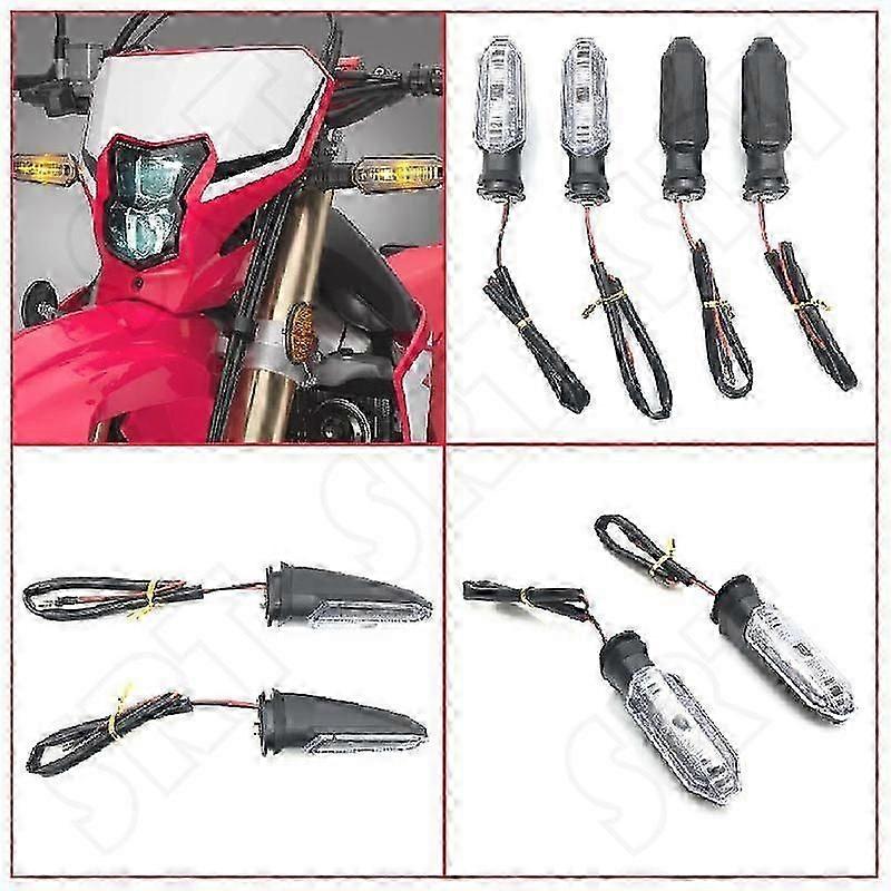 conFits for Honda CRF 250L 300L RALLY CRF300L CRF250L 2021 2022 2023 Motorcycle Accessories Front LED Turn Signal Indicator LightsMotor Vehicle Lighti
