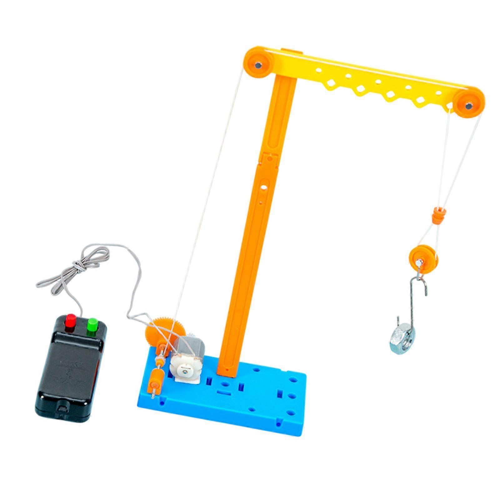 DIY Remote Control Crane Hand Eye Coordination Beginners Stem Science Kits