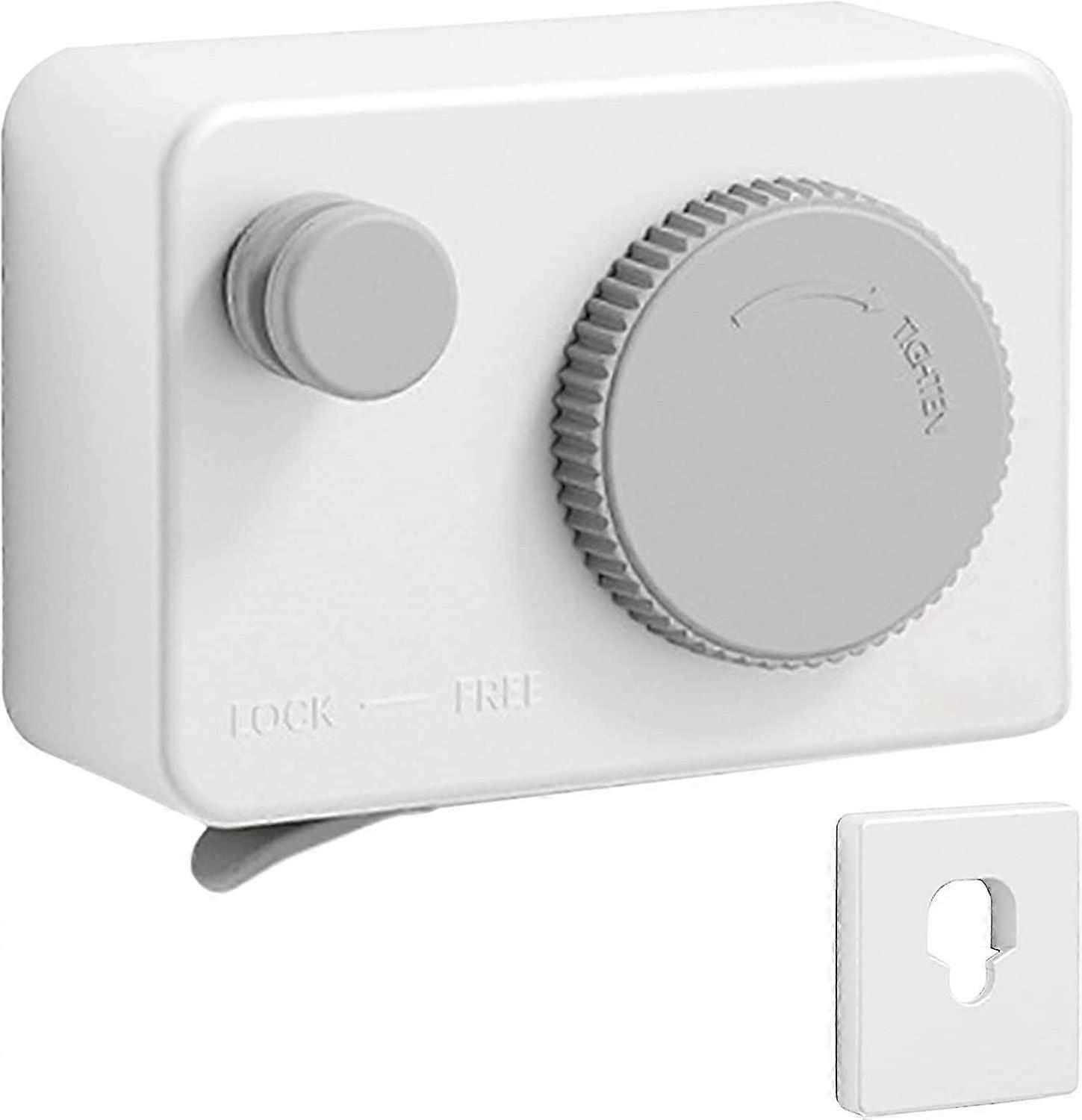 Expandable Clothesline 4.2M 304 Stainless,Max Load 20kg(White)