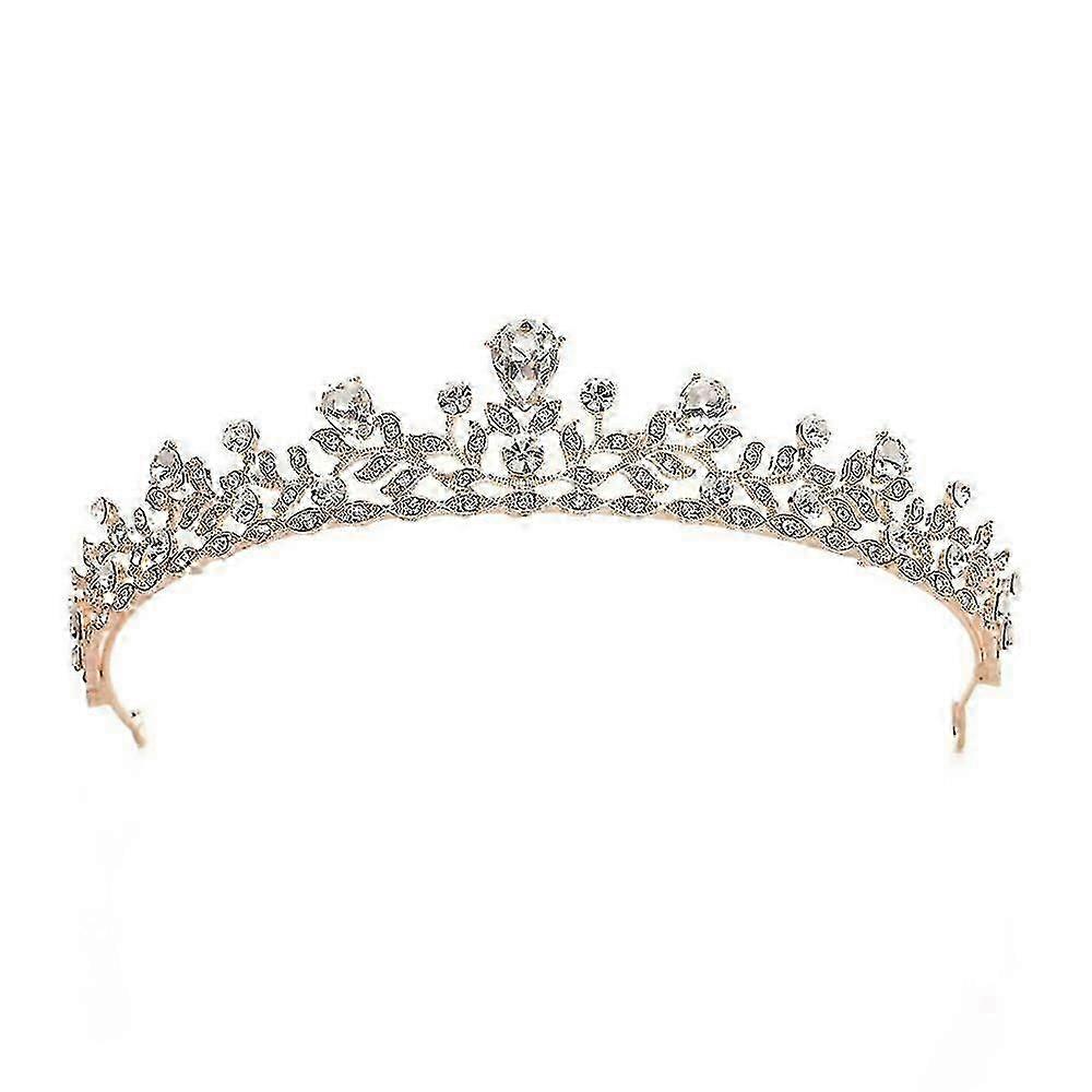 Crystal Princess Crown Rhinestone Bridal Tiara Wedding