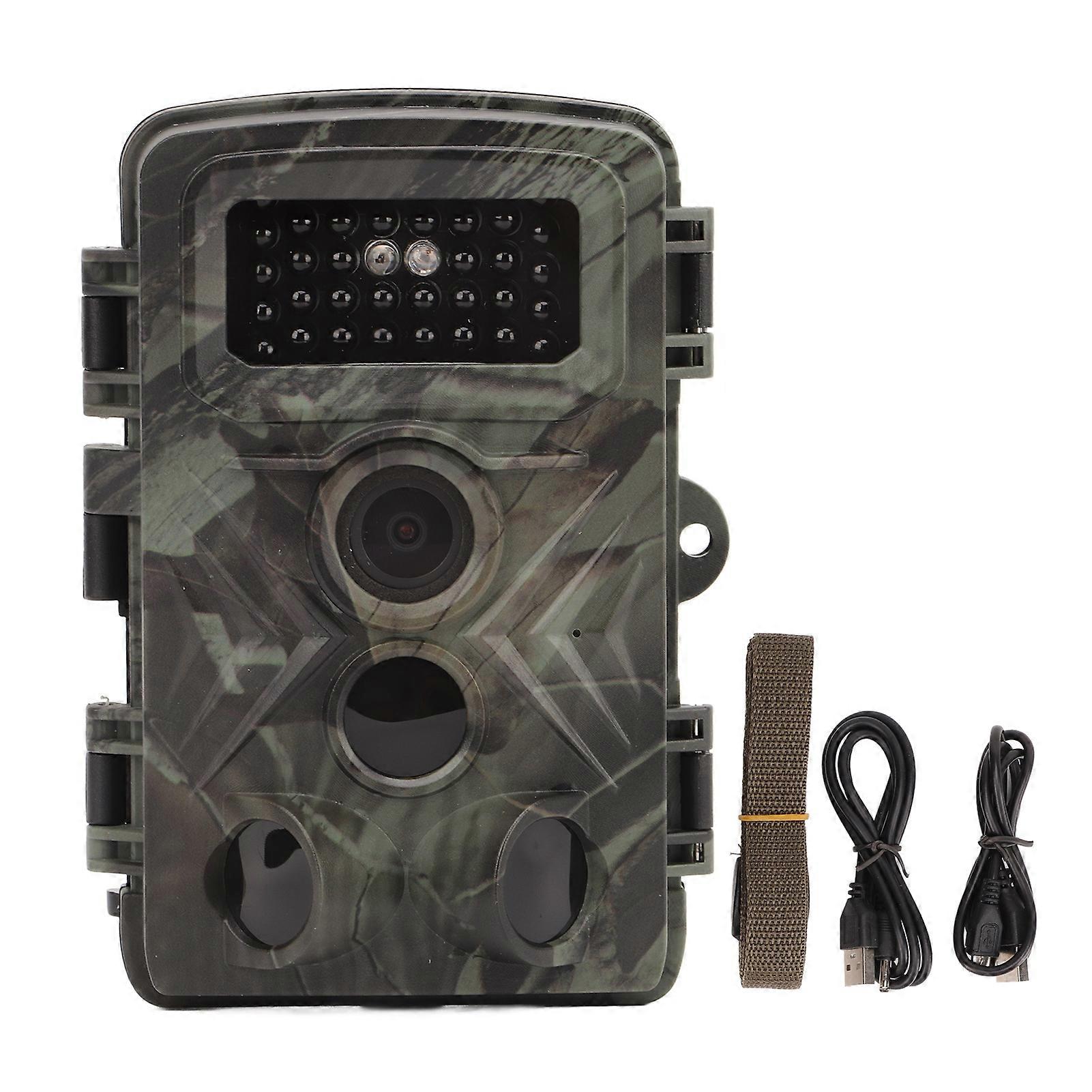 1080P 36MP Trail Camera IP66 Waterproof Infrared Hunting Camera 0.6s Trigger Time Trail Game Camera for Wildlife Monitoring