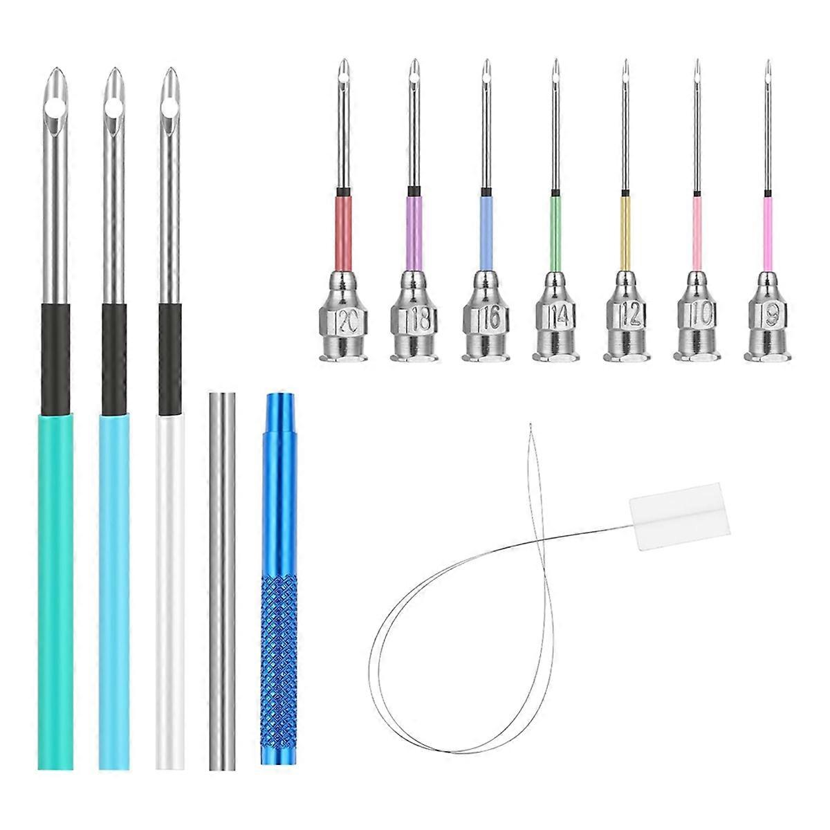 13 PCS Punch Needle Kit Embroidery Punch Needle Tool Punch Needles