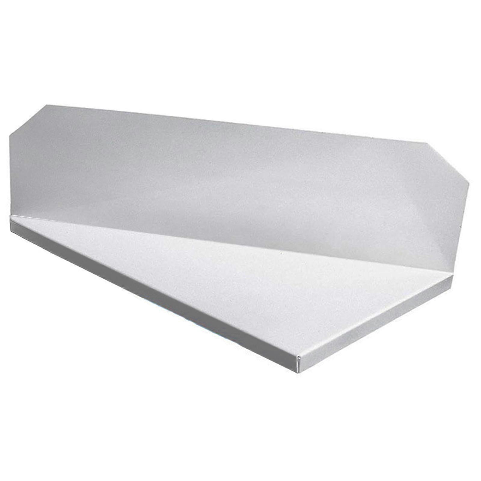 Practical 45 Degree Gutter Water Diverters Craft in Aluminum Prevents Overflows and Erosion Includes Installation Screws