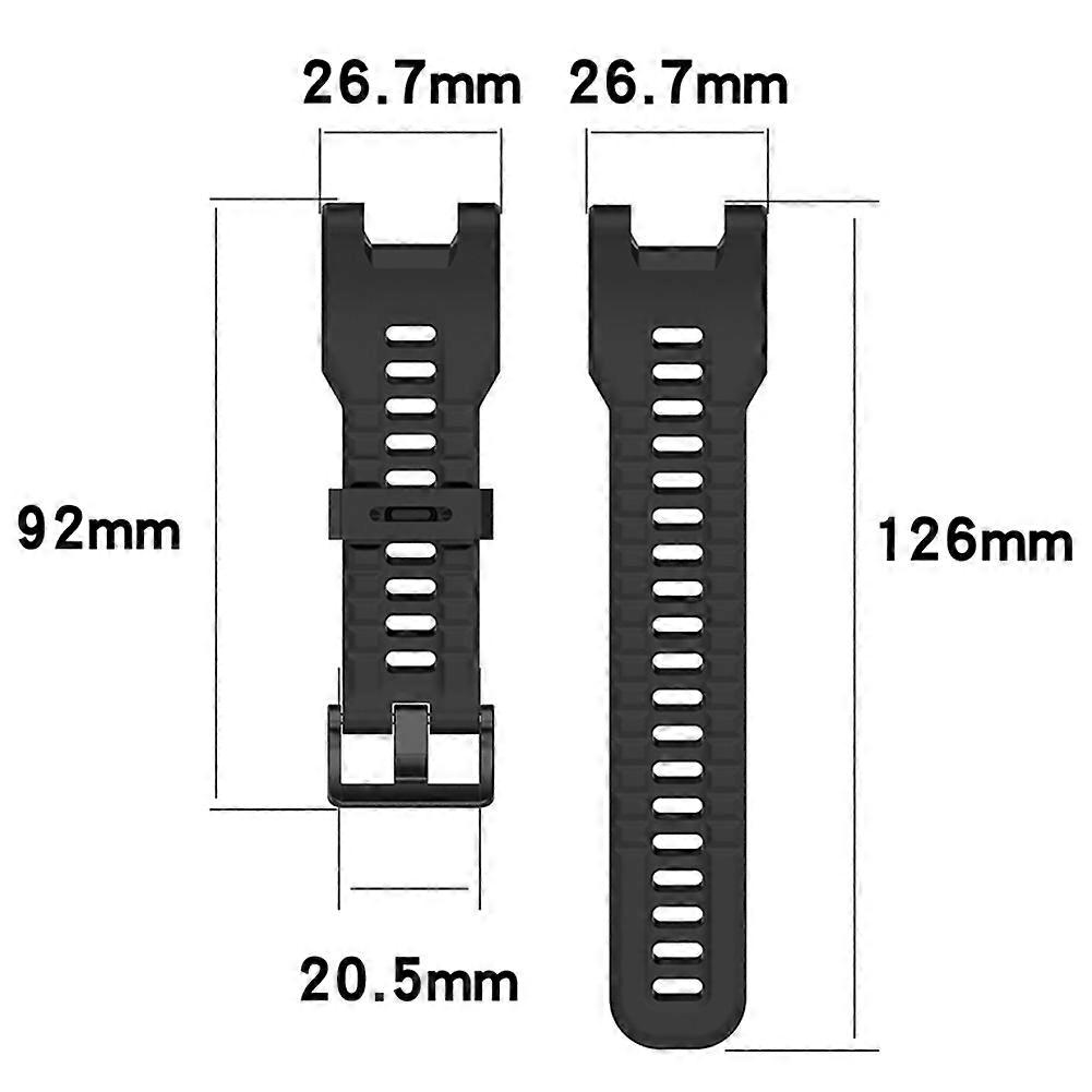 Silicone Replacement Band for Amazfit T Rex Smartwatch Soft Breathable Strap Install Tools