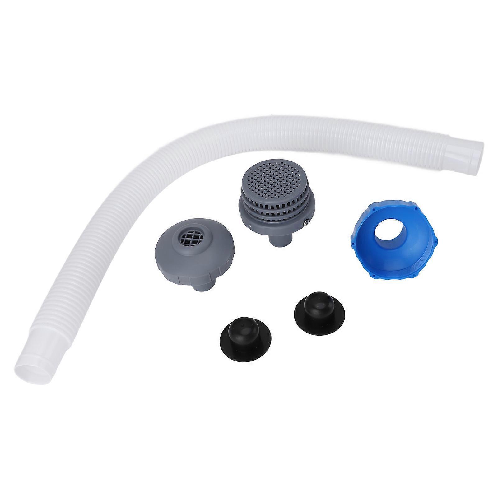Swimming Pool Nozzle Connector Kit with Strainer & Hose Adapter Set
