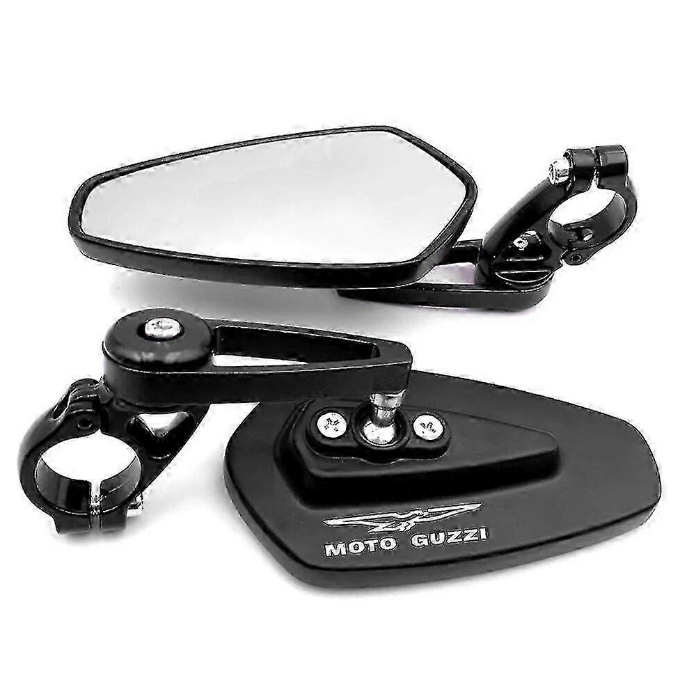 For Moto Guzzi V100 V7 Stone V8s Tt Bobber Breva 850 1100 1200 Sport Motorcycle Handle Bar End Reflective Rearview Side Mirror