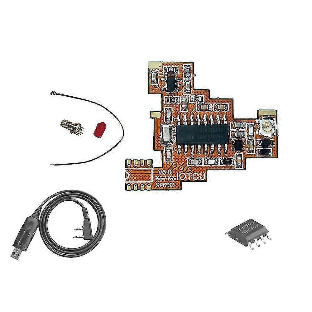 SI4732 V5.0 FPC Modification Module Kit&2M Chip for UV K5 K6 HF Shortwave Full Band/Single Sideband