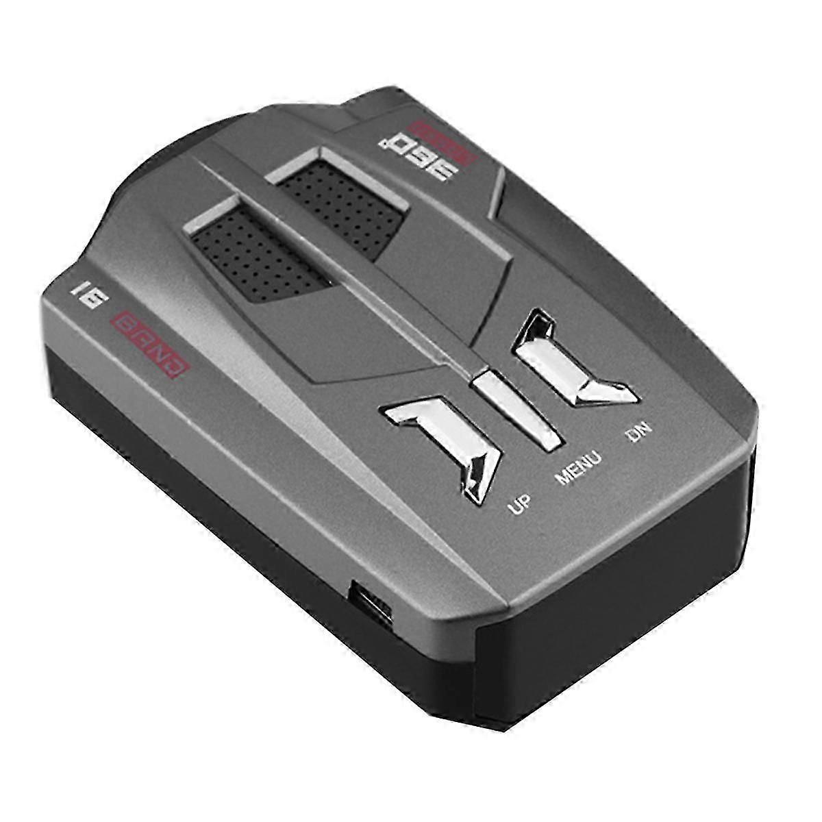 Detector radar V9 pentru autoturisme Mod automat 360 de grade oraș / autostradă Asistență vocală la conducere pentru mașini