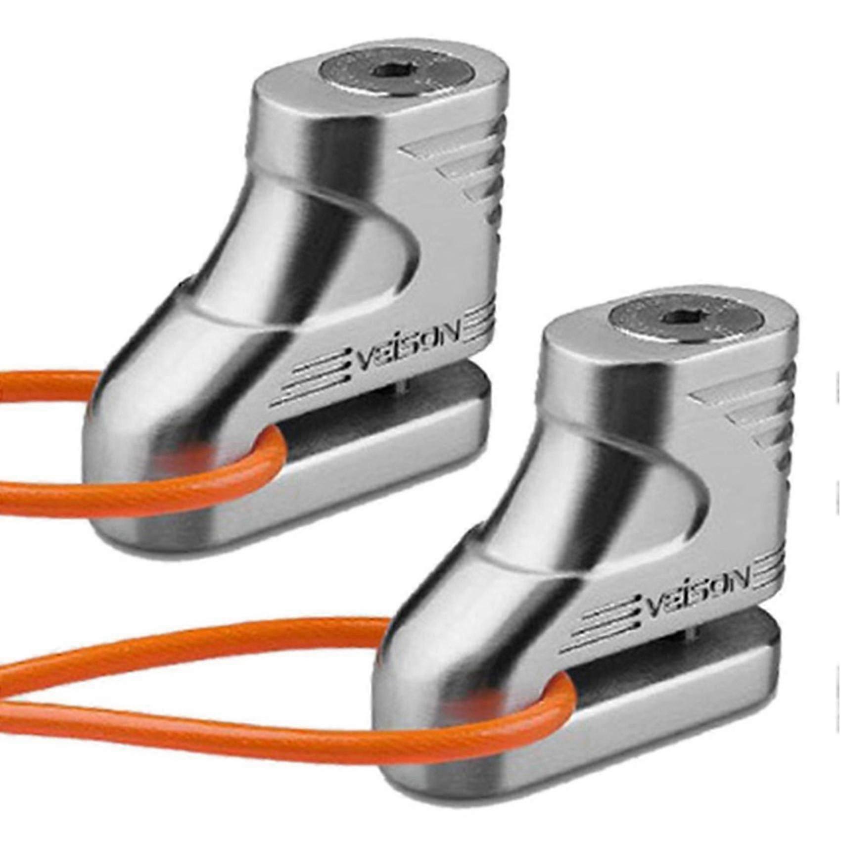 2pcs Motorcycle Disc Brake Lock 5mm Anti-Theft