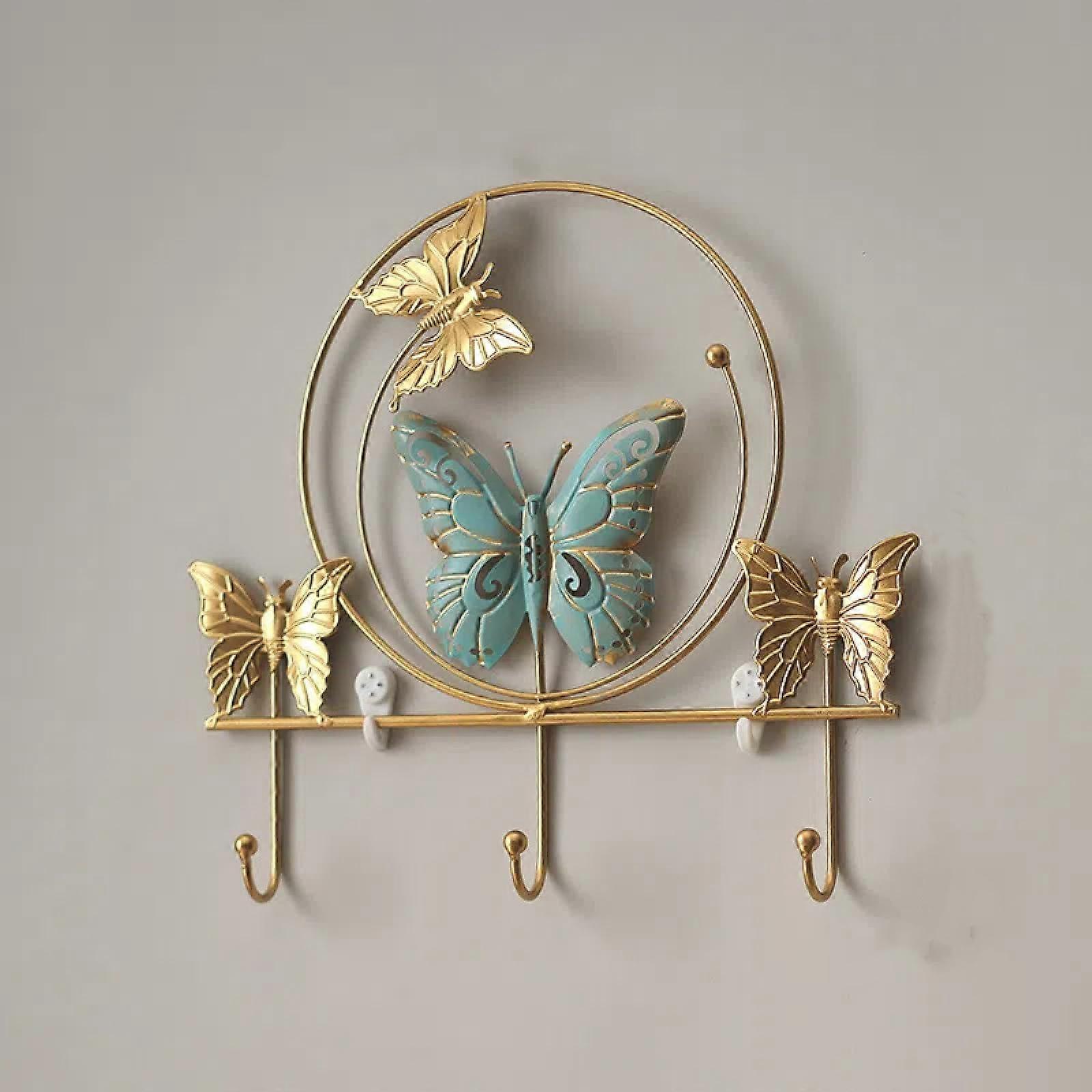 Coat Hook Wrought Iron Wall Hook For Bedroom And Entryway Key Wall Mount