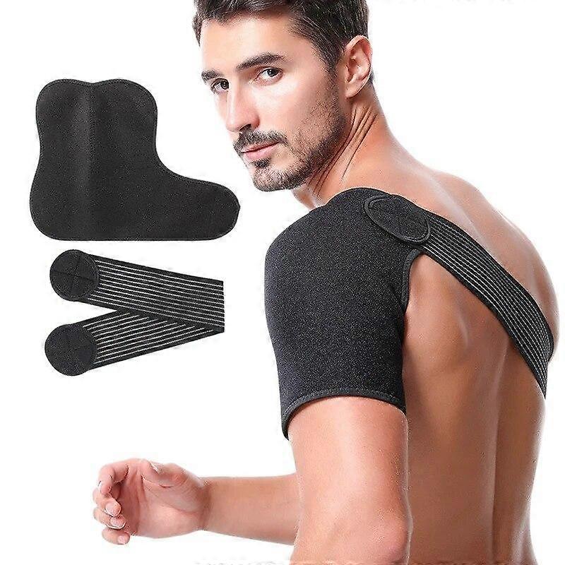 Sports Strap Shoulder Protection Type Adjustable Elastic Shoulder Strap Sports Protection Single Shoulder Strain Protection