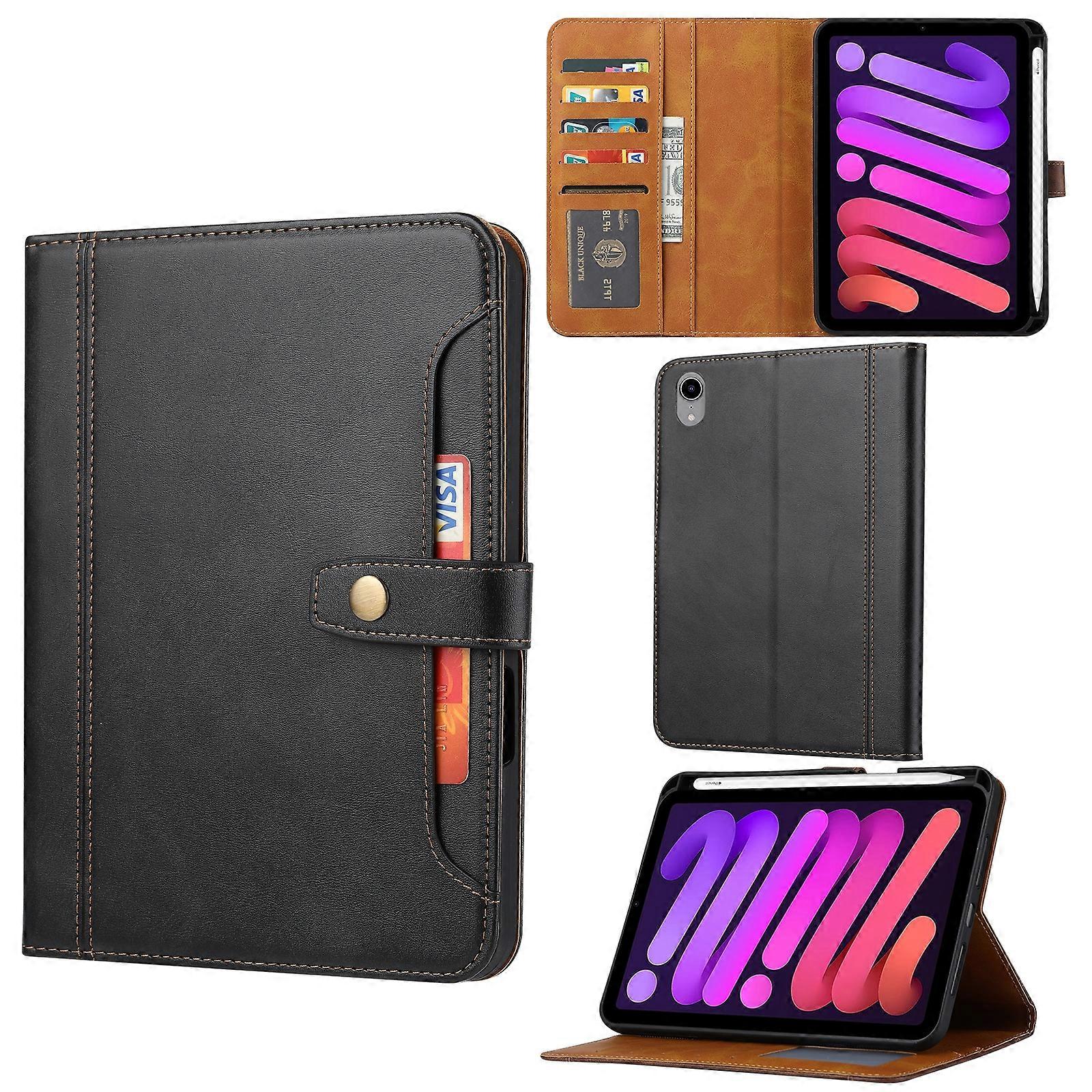 Calf Texture Double Fold Clasp Horizontal Flip Leather Smart Tablet Case