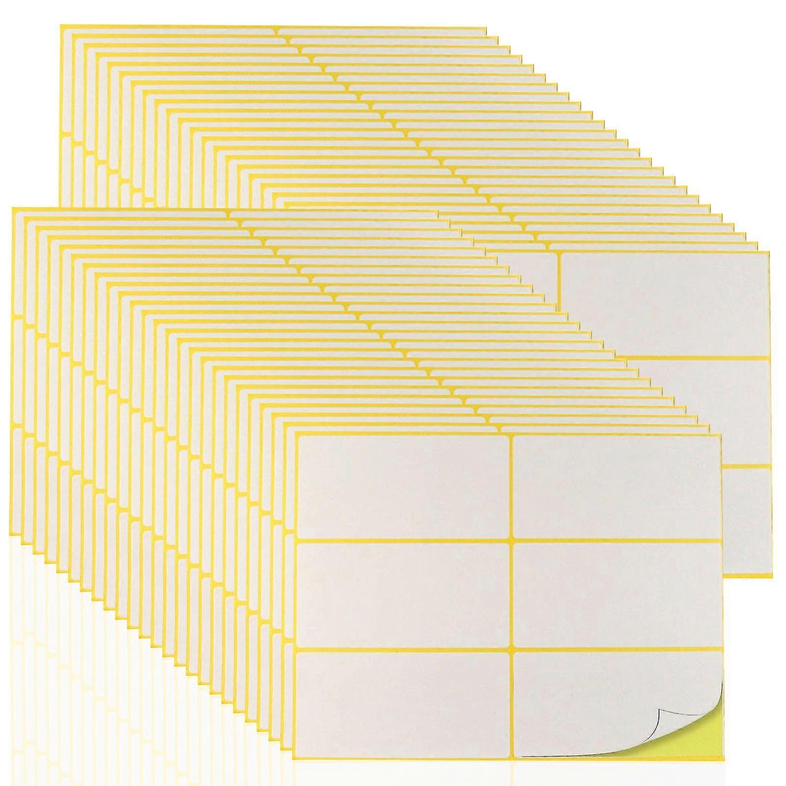 180 Self-Adhesive Labels, Removable Writing Labels for Various Uses