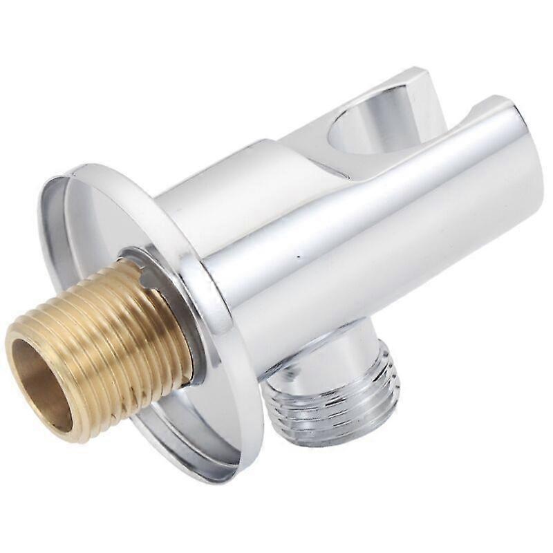 BET Angled bracket for shower head Chrome