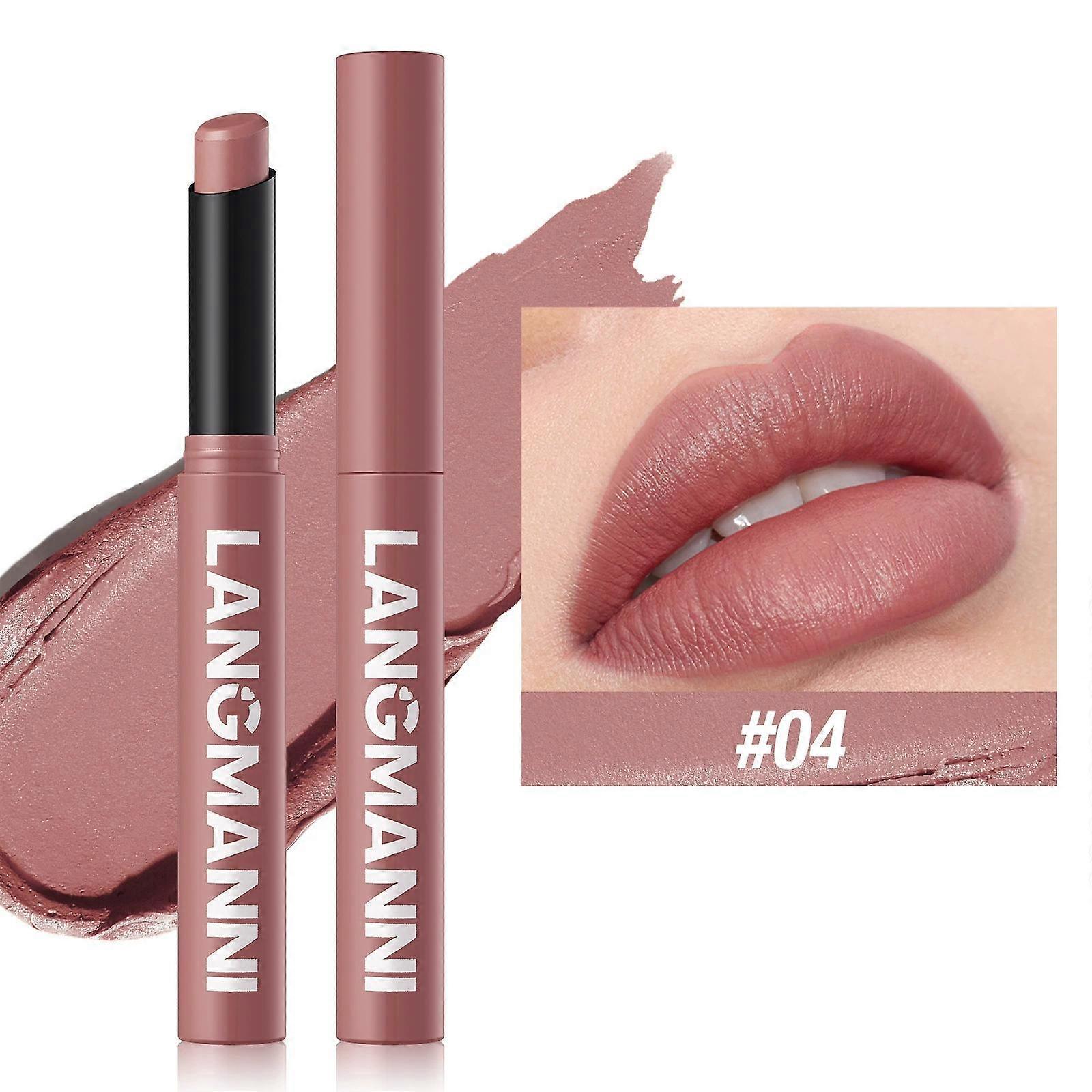 1PC Matte Lipstick, Easy To Color Lipstick Pen, Long-lasting Easy To Color Moisturizing Lipstick, Natural Moisturizing And Moisturizing Lipstick