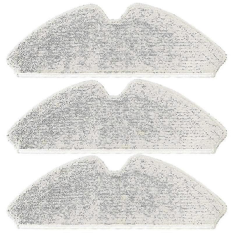 3pcs Home Reusable Mop Cloths Compatible With Proscenic M7 Pro Accessories