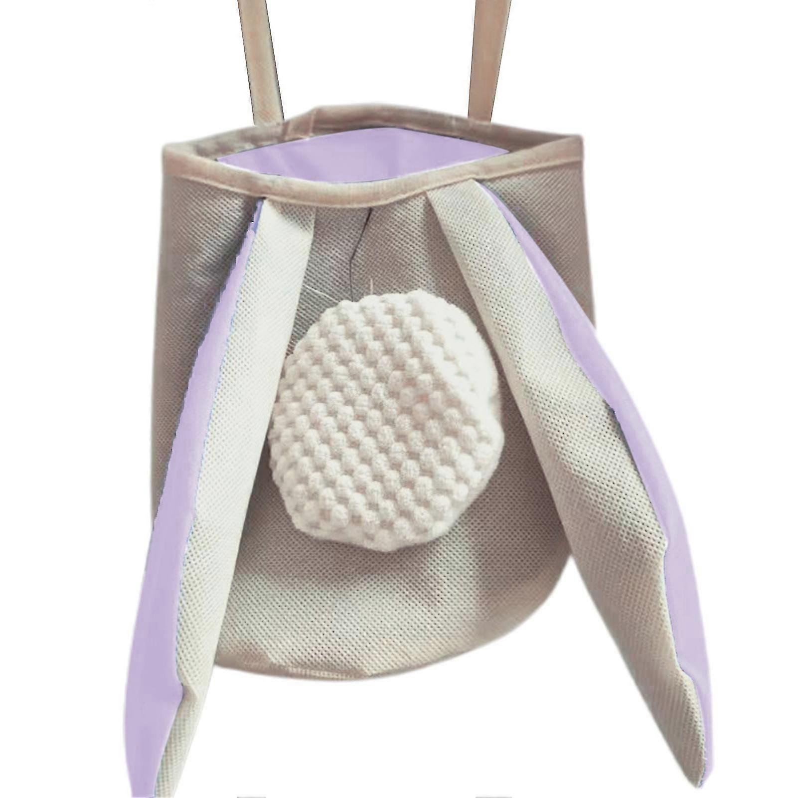 Easter Bunny Basket Bag Reusable For Bedroom