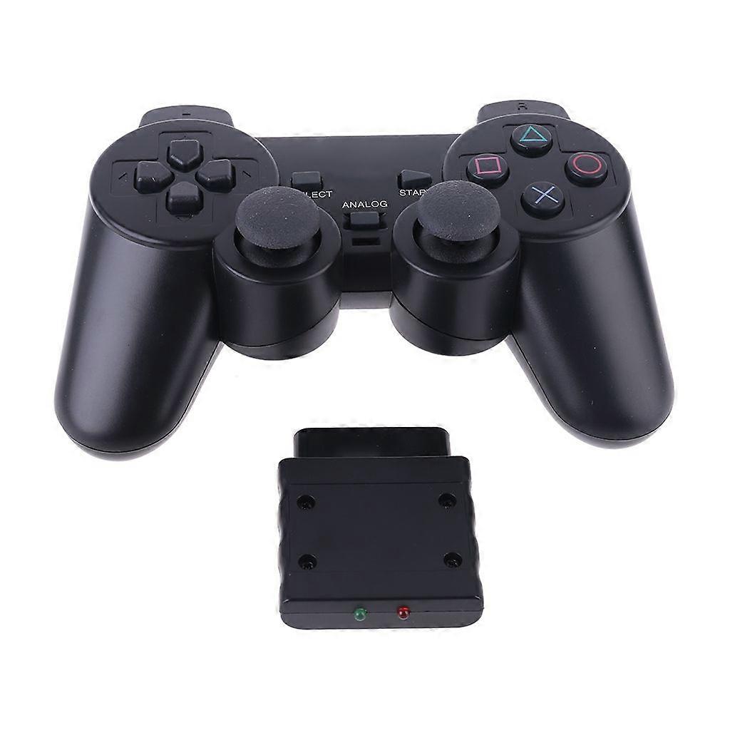 Trådlös Gamepad Vibrator 2,4 GHz USB-spelkontroll Hantera Joystick Med Mottagare För 2