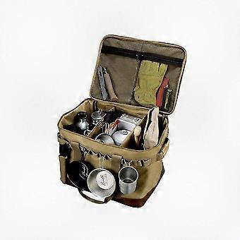 Grande Armazenamento de Acampamento ao Ar Livre Bolsa para Refeições Talheres Ferramentas Equipamento de Piquenique