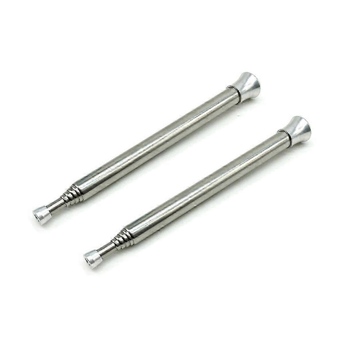 Bärbar Utomhus Matlagning Rostfritt Blås Eldrörspinne - 2st