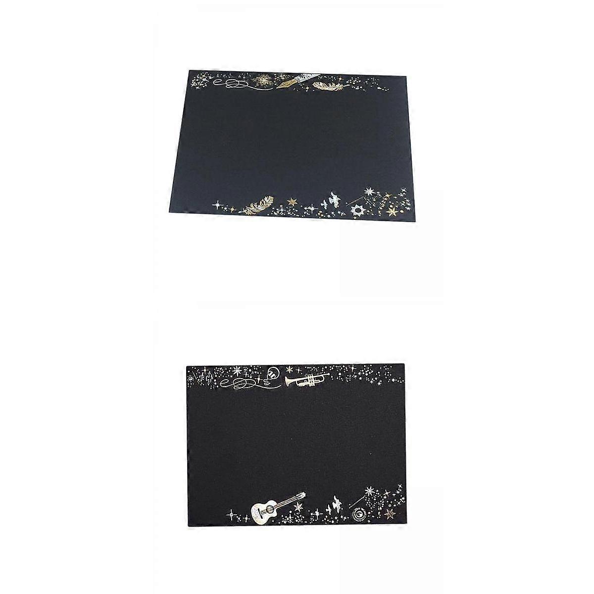 2xクラシック封筒結婚式パーティーホリデー招待封筒ギフト