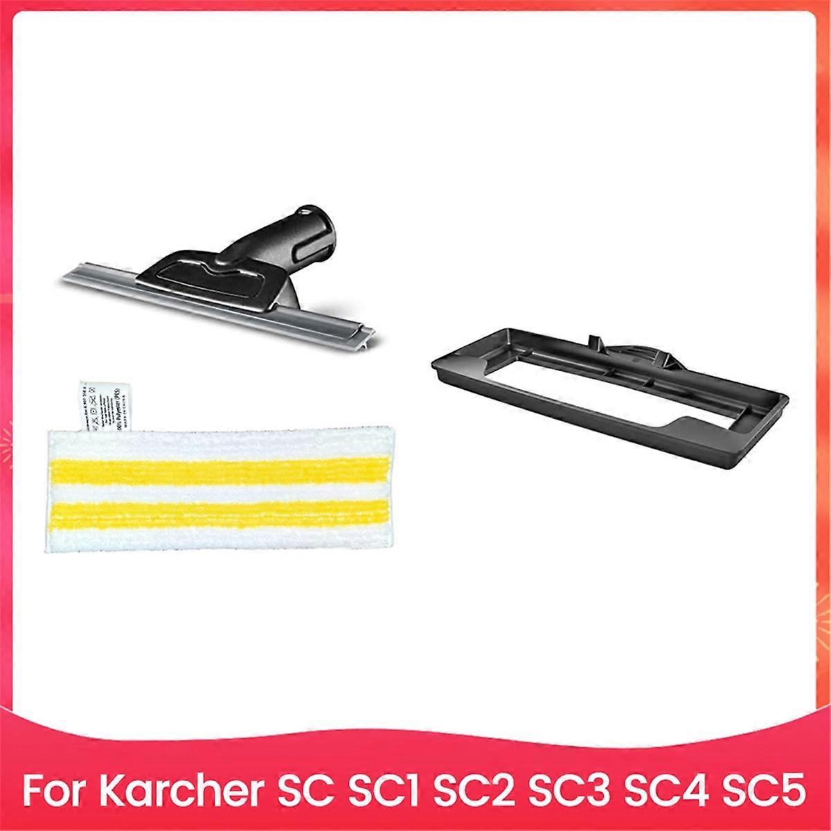 Window Squeegee Nozzle Carpet Glider and Steam Mop Cloths for